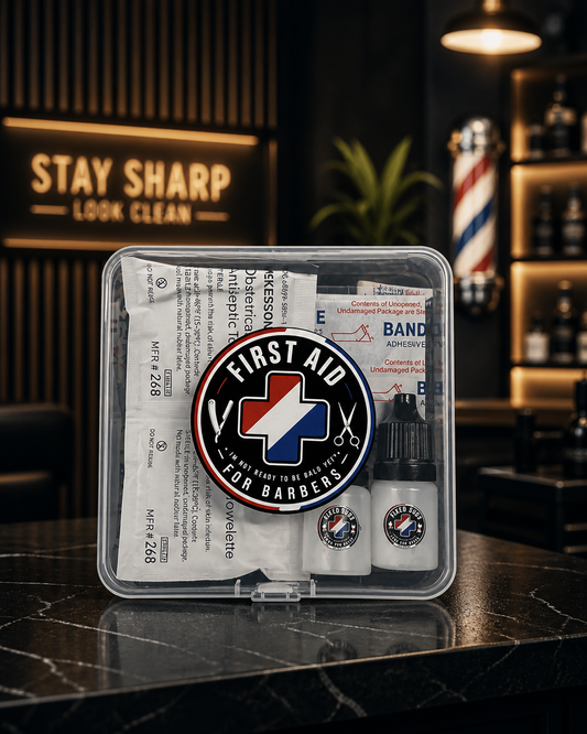 First AID For Barbers Kit
