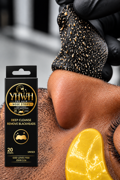YHWH Pro Hair Nose Strips – Deep Cleansing & Blackhead Removal | 20 Strips